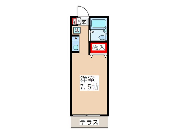 ホワイトキャッスルの物件間取画像